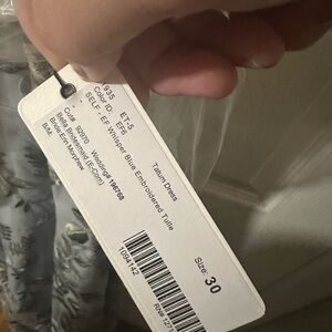 Jenny Yoo Enchanted floral Whisper Blue - Tatum style